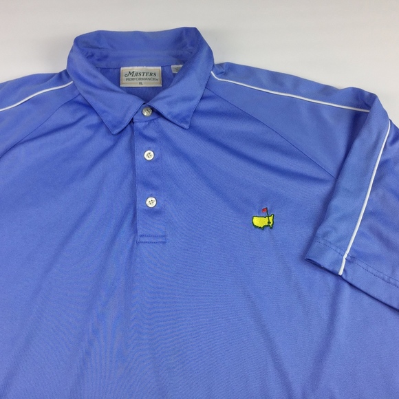 Master Performance Other - (Sold)Master Performance Blue Short Sleeve Polo